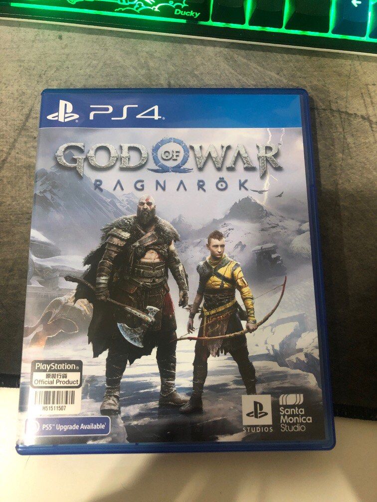 God of war Ragnarok PS4, Video Gaming, Video Games, PlayStation on