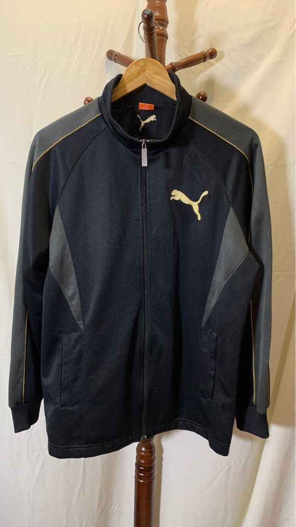 GOLD PUMA SPORT JACKET TRACKTOP
