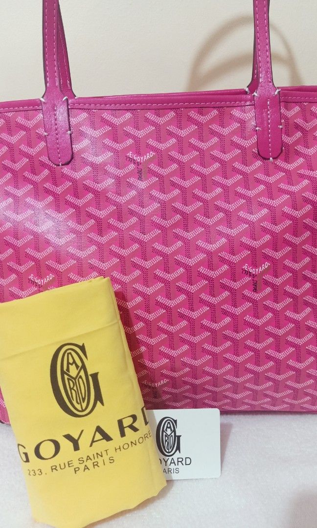 Goyard purple large tote bag, Luxury, Bags & Wallets on Carousell