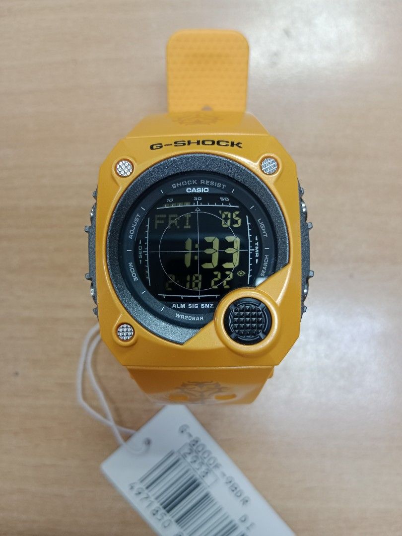 G-shock G-8000F-9B Sniper Tatoo Kuning Di Raja (NOS Display