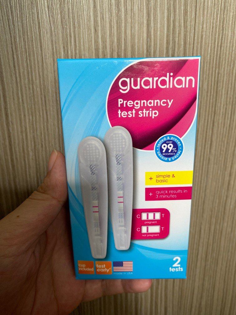 Guardian Pregnancy Test Kit, Health & Nutrition, Medical Supplies