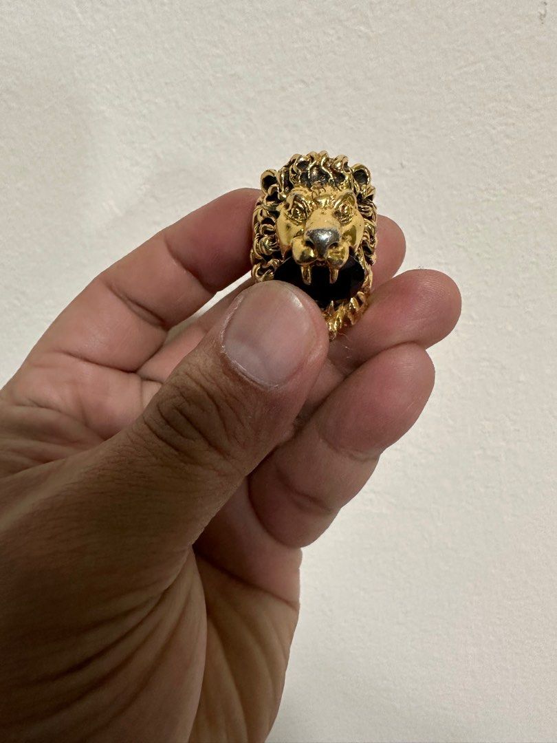 GUCCI Lion Head ring Unisex