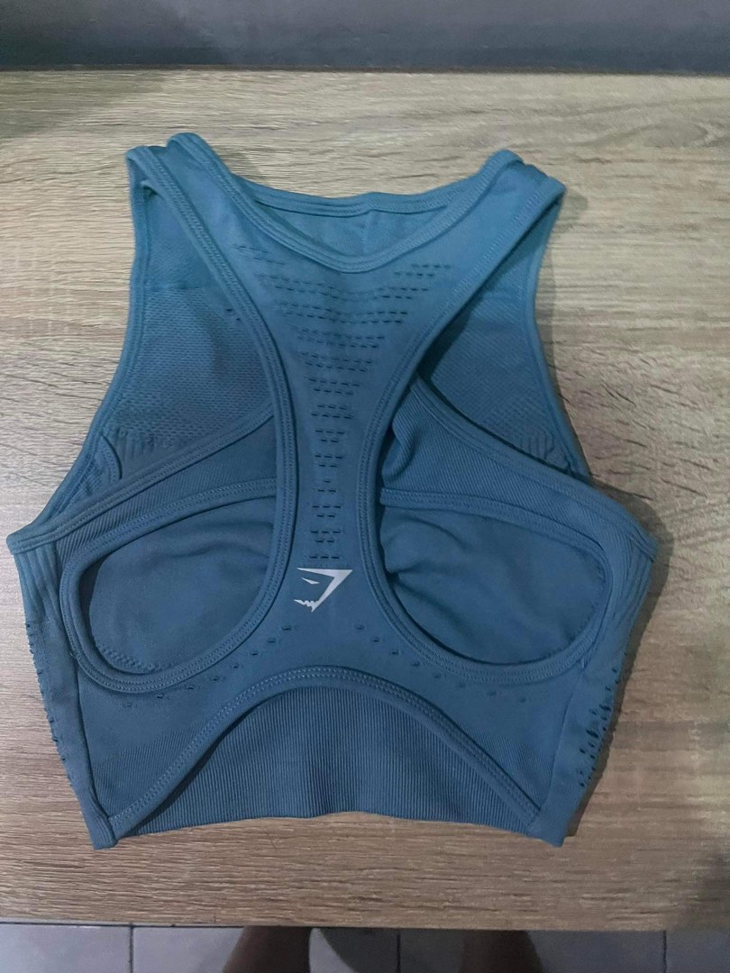 Gymshark Sports bra, Men's Fashion, Activewear on Carousell