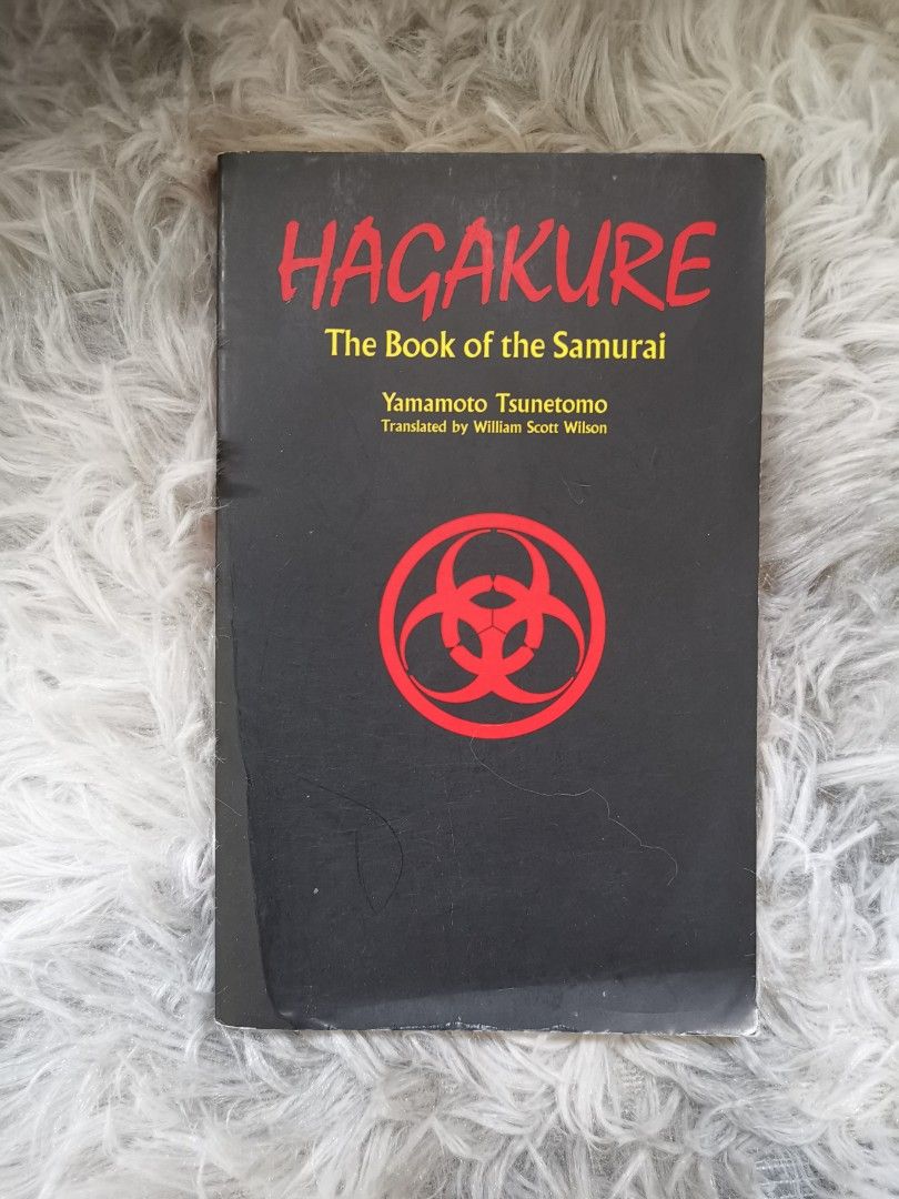 Hagakure Samurai Book Hobbies And Toys Books And Magazines Fiction And Non Fiction On Carousell 