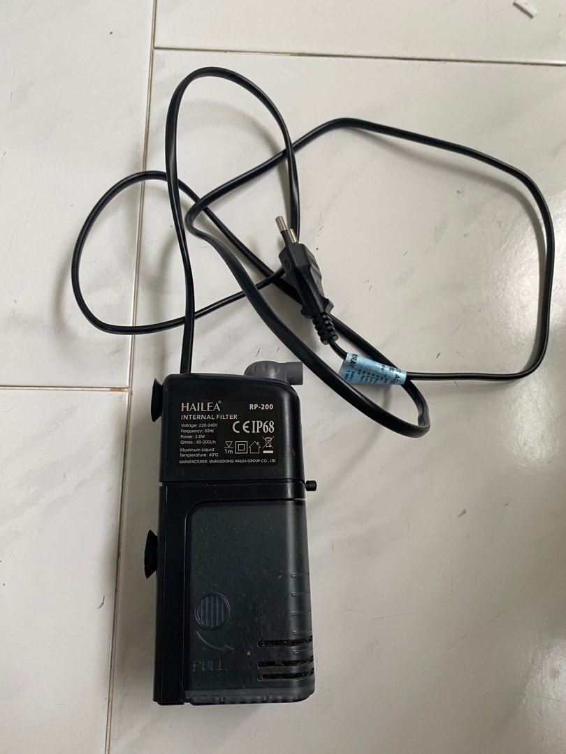 hailea fish tank filter, Pet Supplies, Homes & Other Pet Accessories on