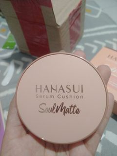 Hanasui Serum Cushion SOULMATTE Shade 108 Creamy Beige