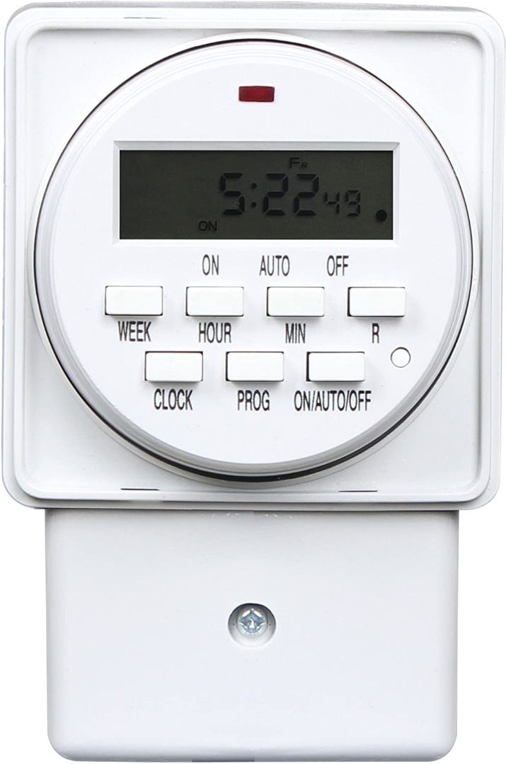 HBN Weekly Energy Saving Electronic Immersion Heater Segment Timer, TV ...