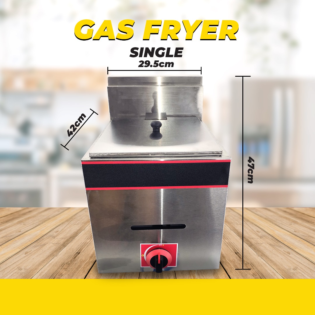 HEAVY DUTY SINGLE GAS FRYER/ DEEP FRYER on Carousell