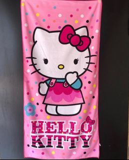 Hello kitty beach towel