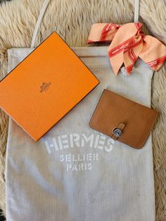 Hermes Aline Dogon wallet twilly