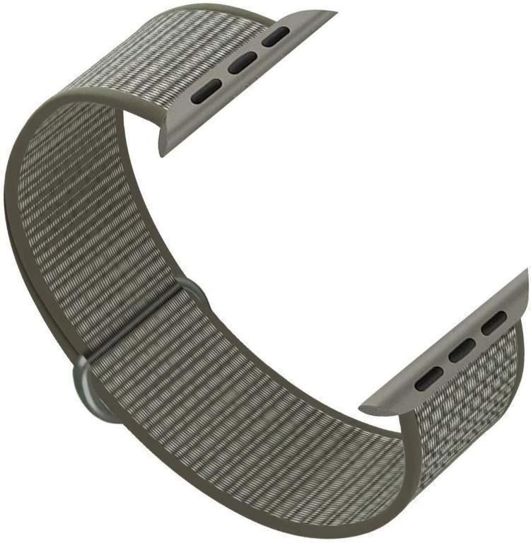 HILIMNY Soft Nylon Band For Watch 40mm Spruce Fog Mobile Phones