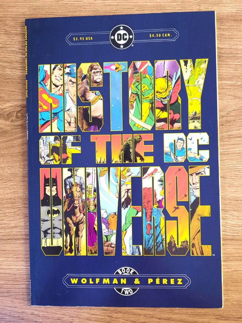 History Of The DC Universe Vol 1 #1 & 2 (1987 complete 2-issue ...