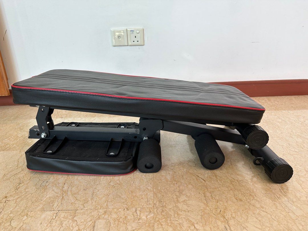 Home gym bench - foldable, Sports Equipment, Exercise & Fitness