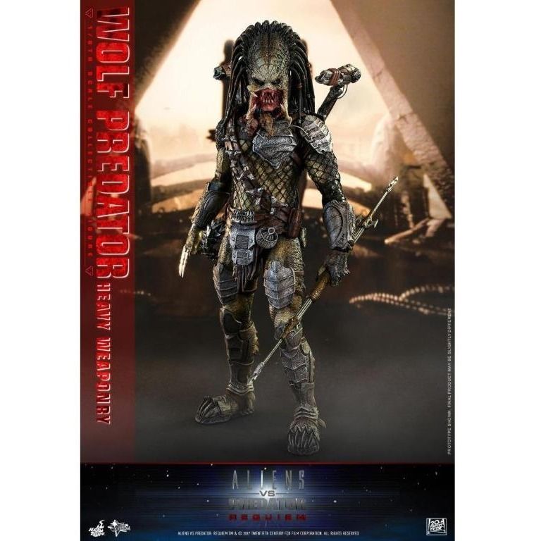 Hot Toys 1 6th scale Wolf Predator Heavy Weaponry Collectible