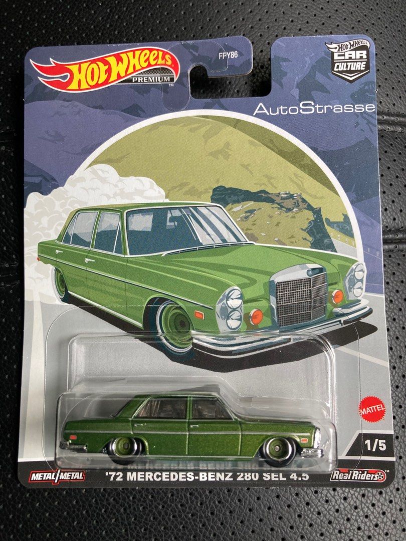 Hot Wheels Car Culture '72 Merc Benz 280 SEL 4.5, Hobbies & Toys, Toys ...