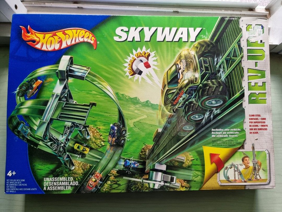 HotWheels REV-UPS Skyway Stunt Set, Hobbies Toys, Toys Games
