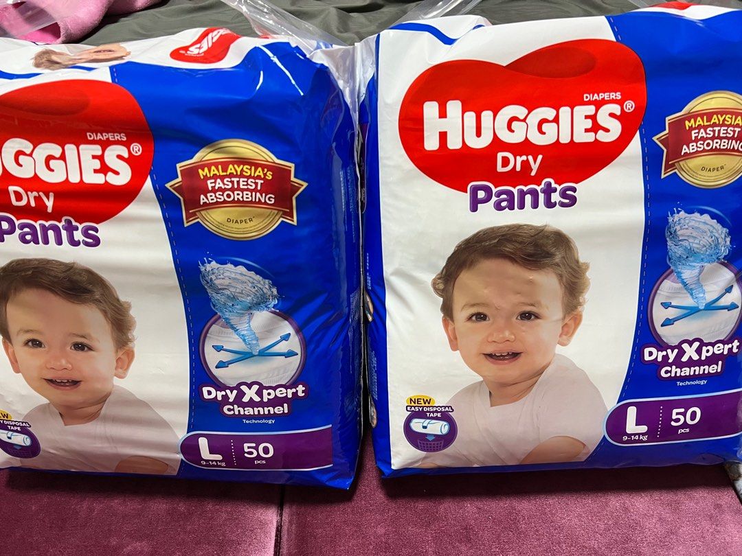 Buy Huggies Super Comfort Pants Diapers Size L 56pcs from pandamart  (Chiangmai1) online in