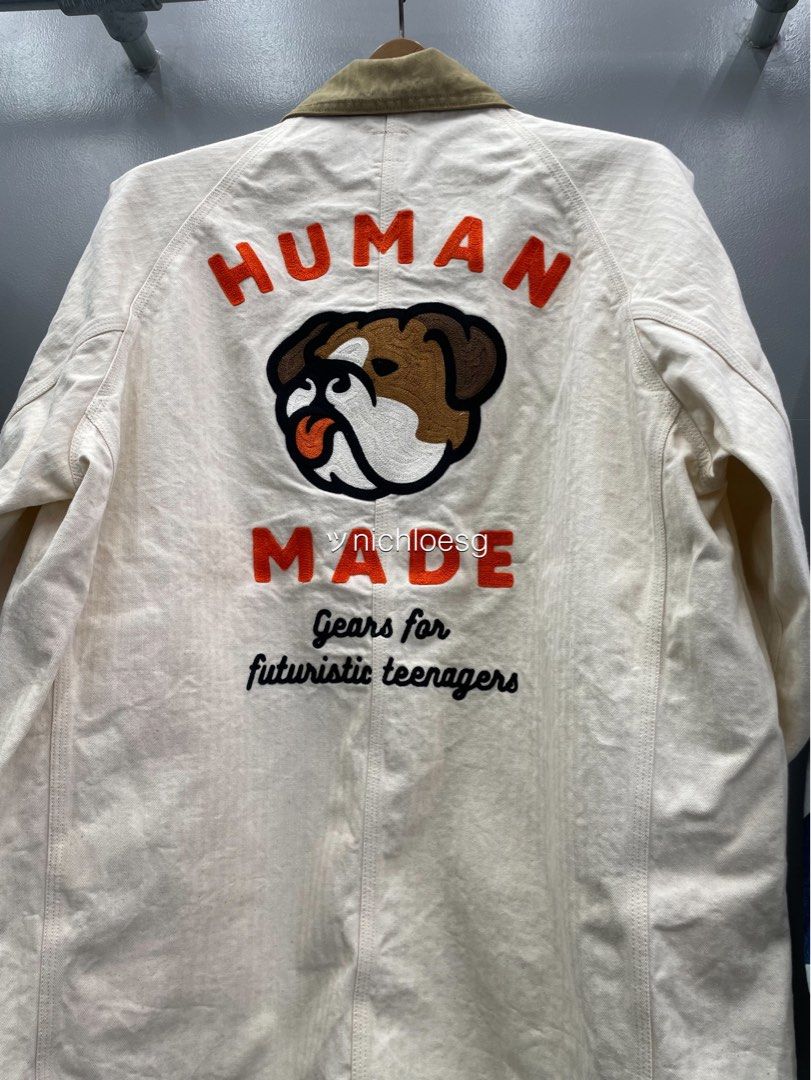 HUMAN MADE HERRINGBONE COVERALL JACKET - ジャケット・アウター