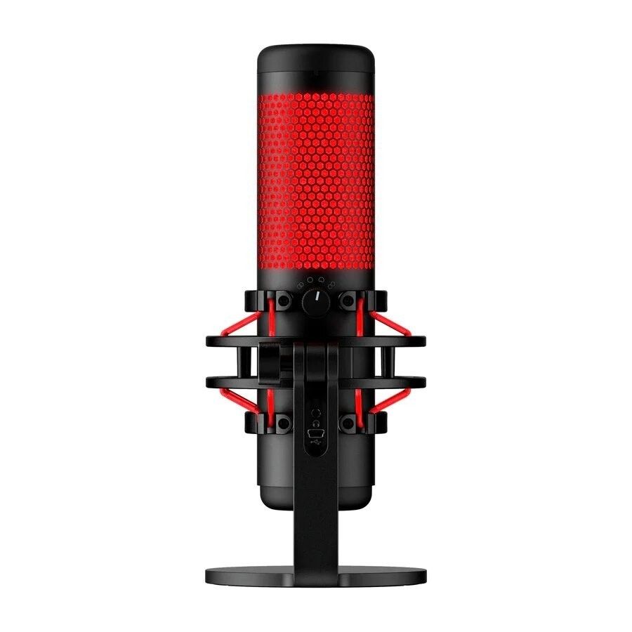 HYPERX QUADCAST STANDALONE USB MICROPHONE FOR PC/PS4/PS5/MAC (Category: Microphones) located in San Juan City. Submitted by blueswitchpc (Listing ID 1221920325, Image 3). Description: HYPERX QUADCAST STANDALONE USB MICROPHONE FOR PC/PS4/PS5/MAC. The HyperX QuadCast™ is the ideal all-inclusive standalone microphone for the aspiring streamer or podcaster looking for a condenser mic with quality sound. QuadCast comes with its own anti-vibration shoc