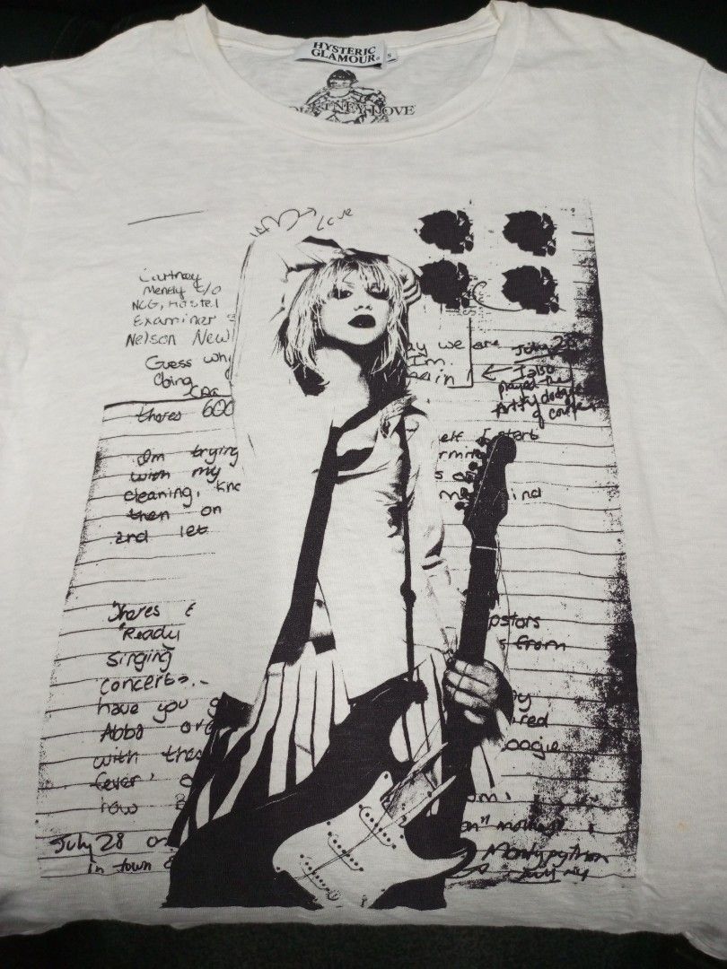 HYSTERIC GLAMOUR X COURTNEY LOVE, Men's Fashion, Tops & Sets