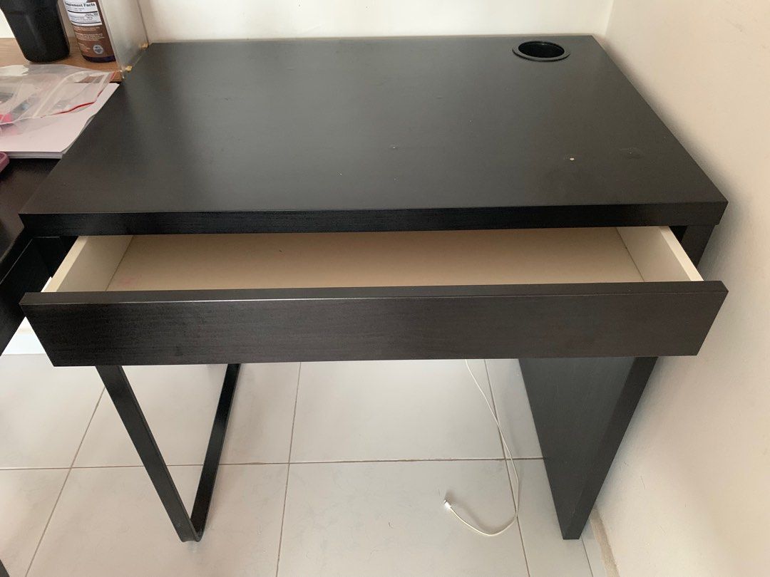 IKEA computer table, Furniture & Home Living, Furniture, Tables & Sets