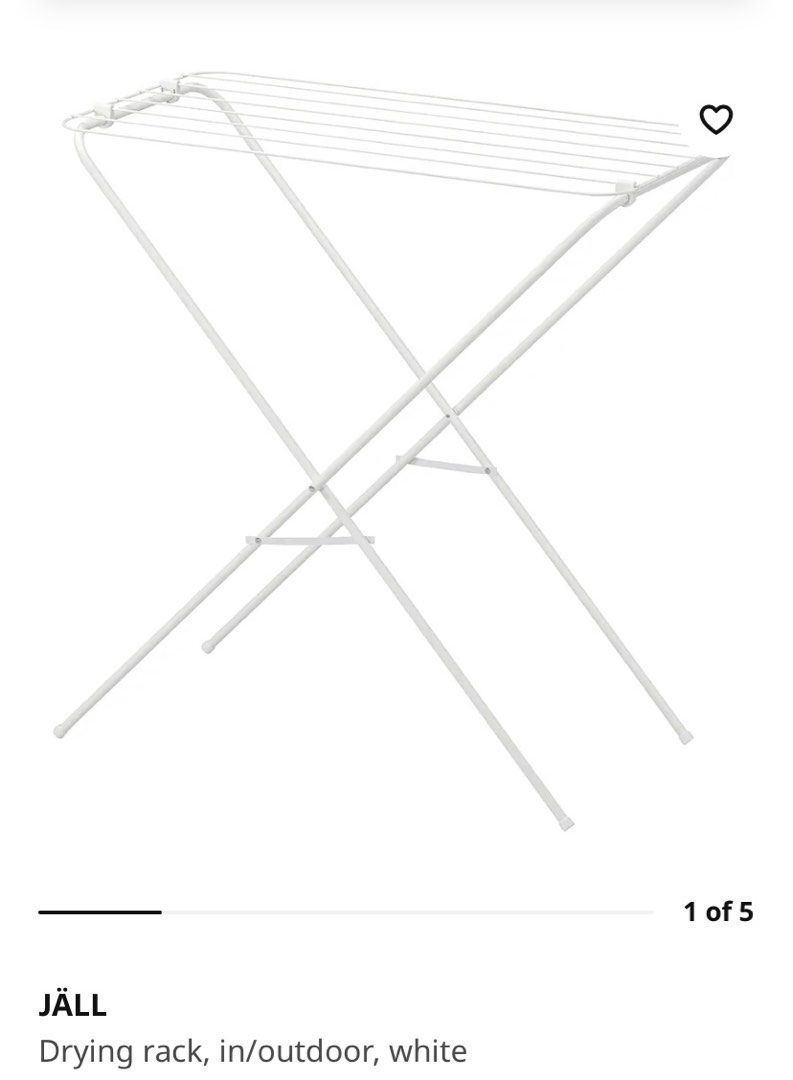 IKEA laundry horse drying rack, Furniture & Home Living, Home