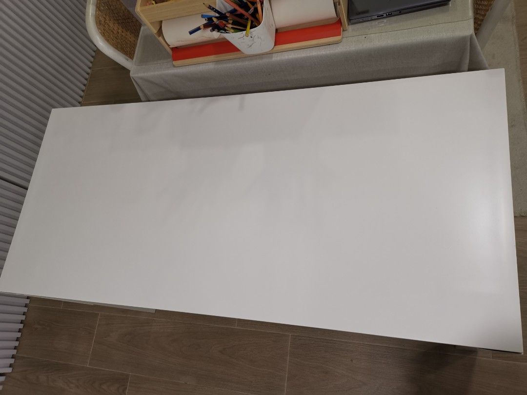 IKEA PAHL Desk Adjustable height, Furniture & Home Living, Furniture