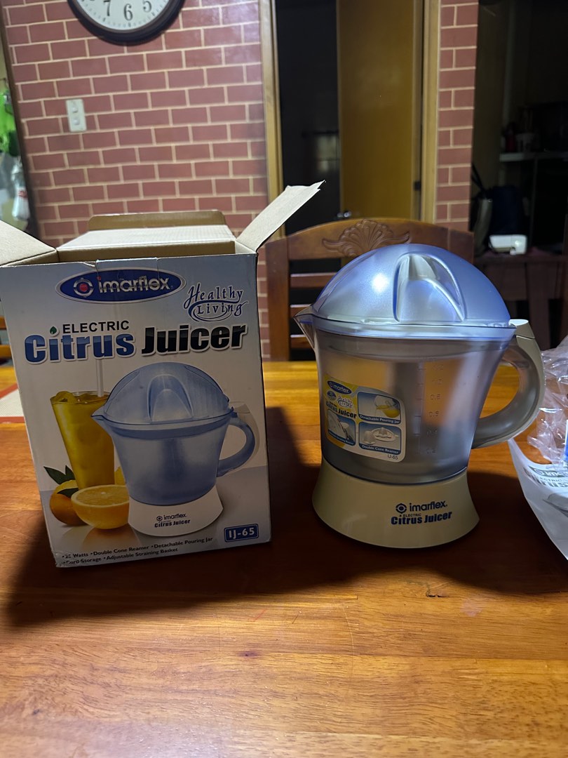 Imarflex Electric Citrus Juicer, TV & Home Appliances, Kitchen