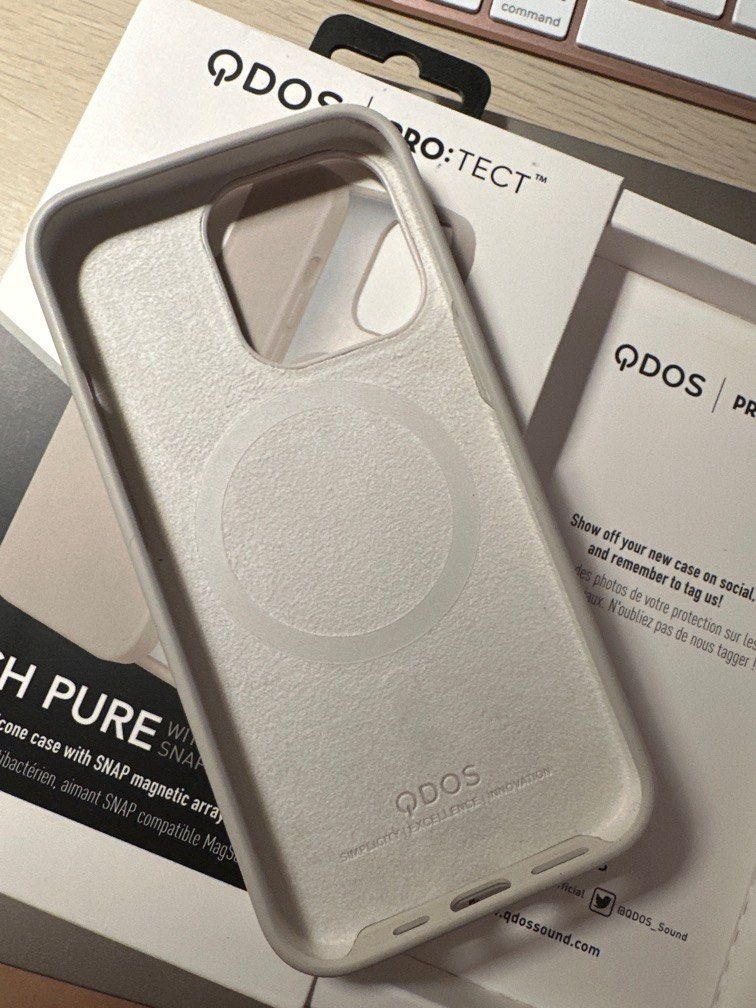 Iphone 13 pro QDos case on Carousell