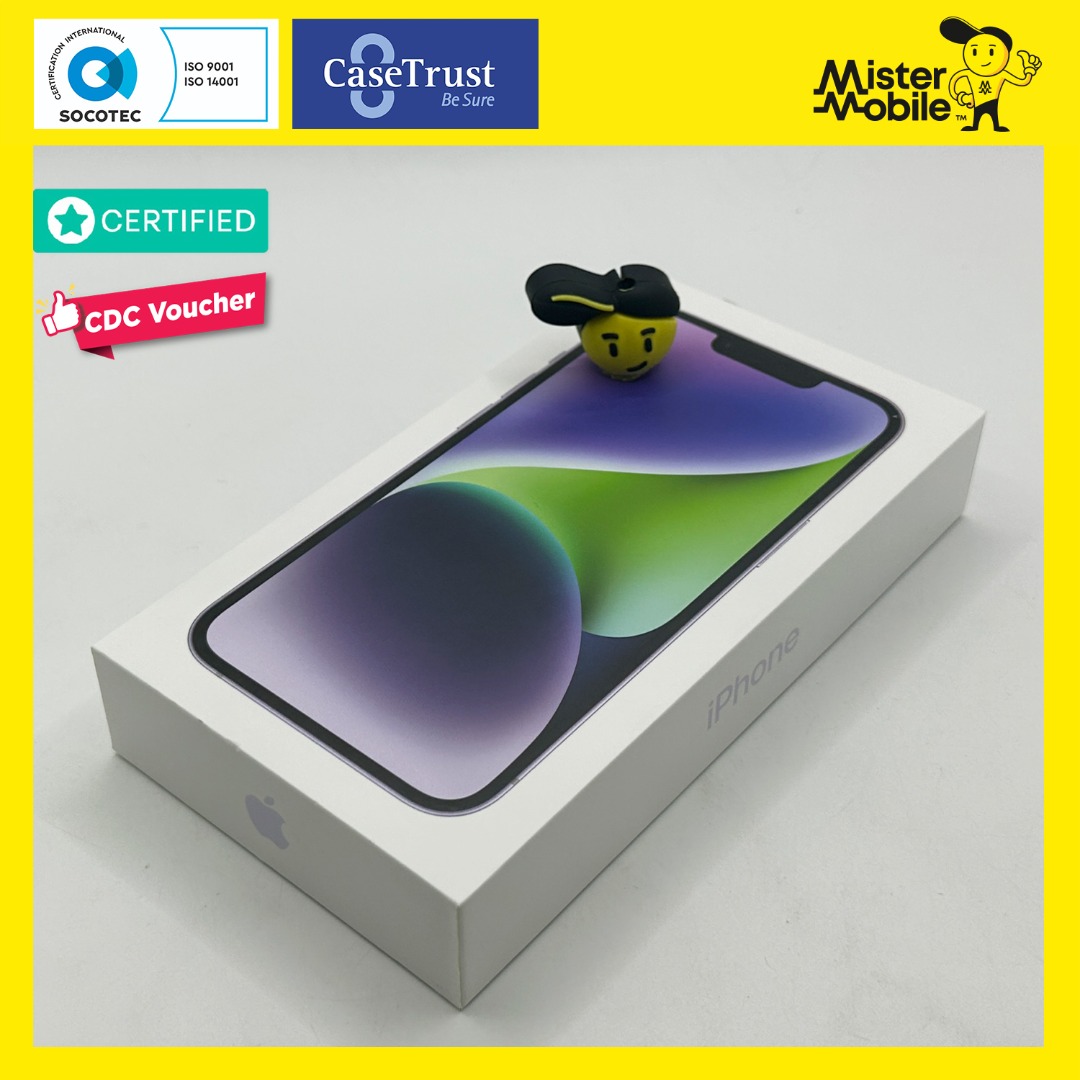 iPhone 14 128 128GB New Local Set, Mobile Phones & Gadgets, Mobile ...