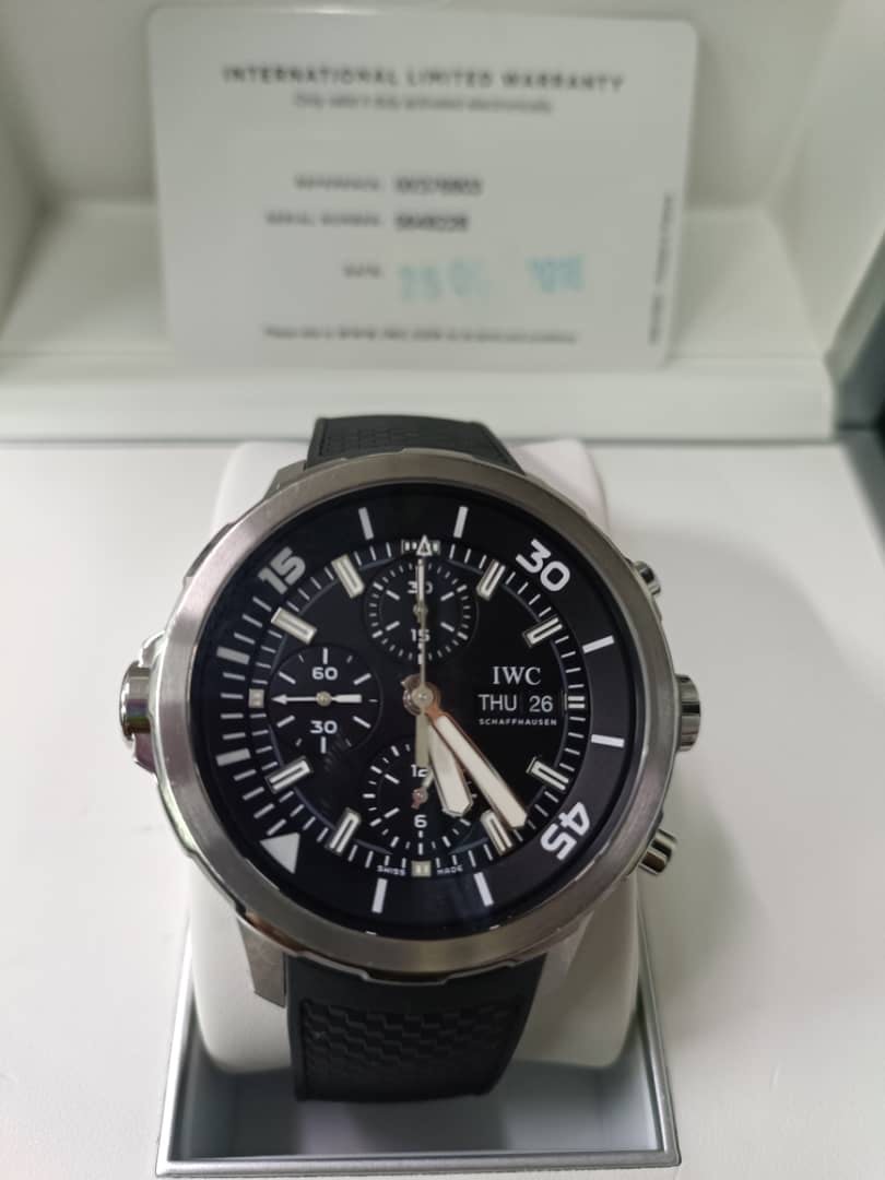 IW376804 Aquatimer Chronograph IWC Luxury Watches on Carousell