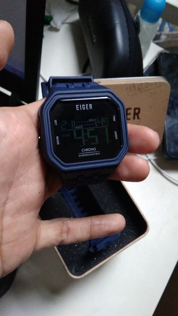 Jam Tangan Eiger Original Linville, Fesyen Pria, Jam Tangan di Carousell