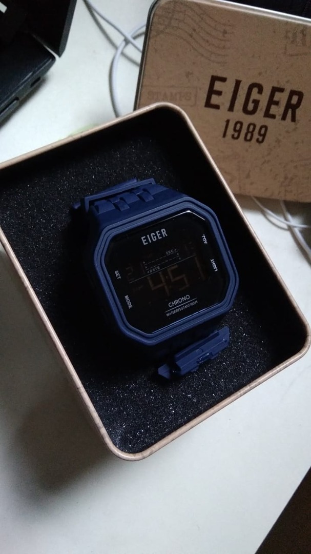 Jam Tangan Eiger Original Linville, Fesyen Pria, Jam Tangan di Carousell