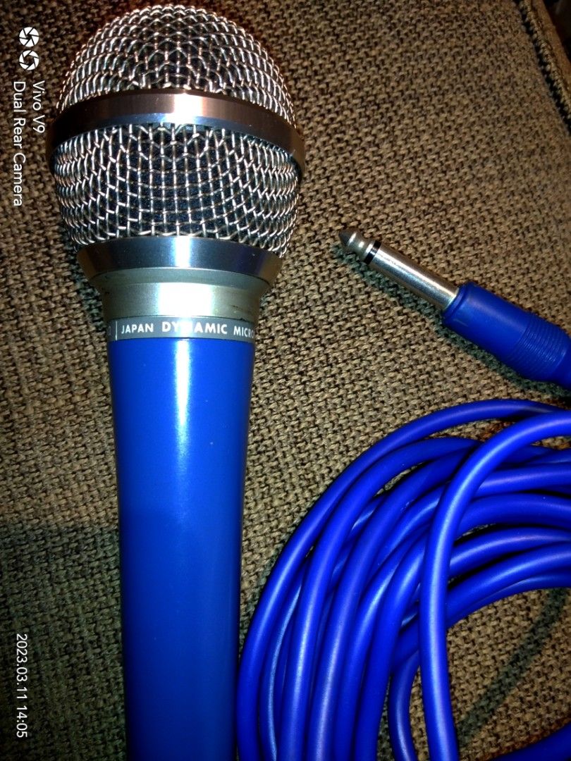 japan dynamic microphone heavy duty, Audio, Microphones on Carousell