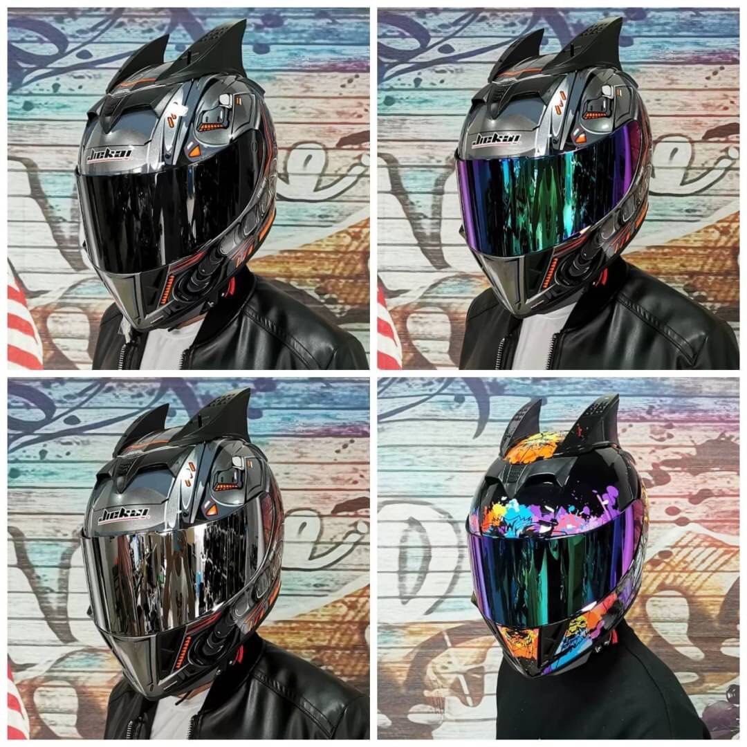 JIEKAI Motorbike helmet with double visor Motorcycle Helmet Model ...