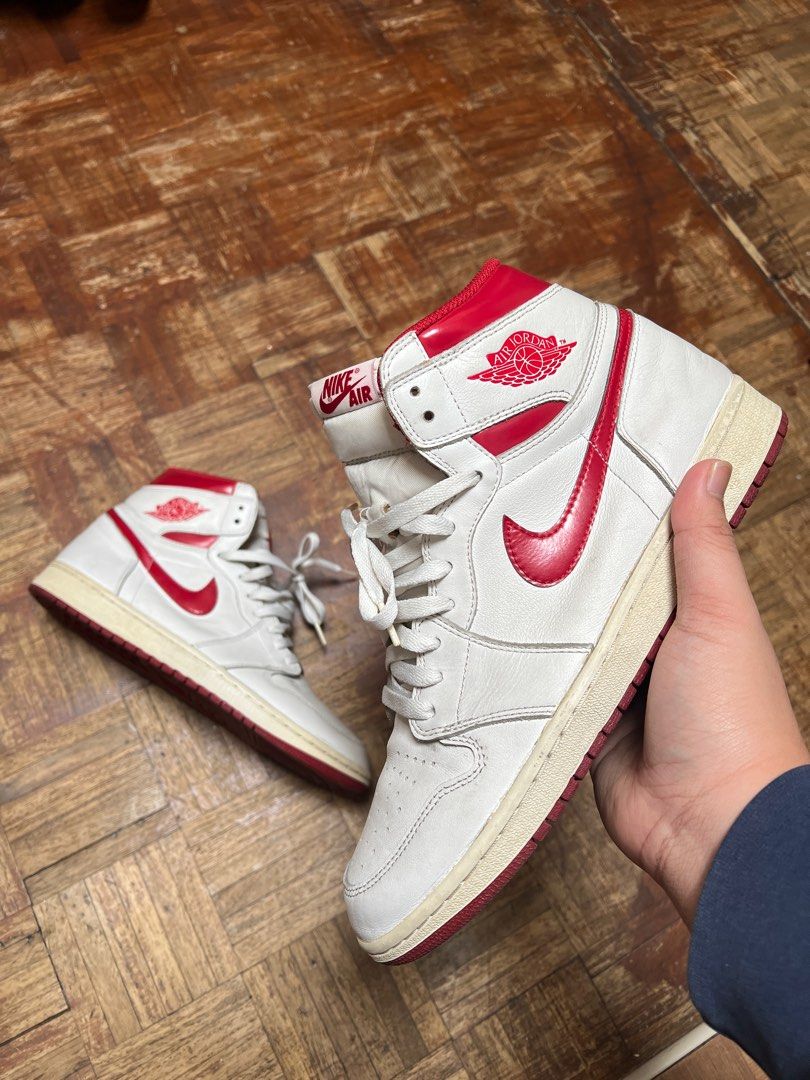 nike jordan 1 metallic red