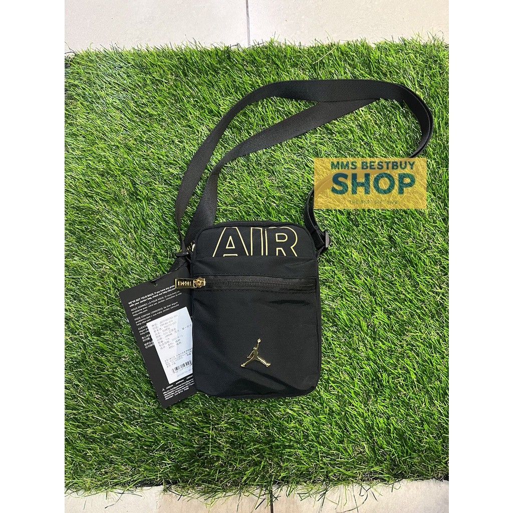 JORDAN GOLD SLING BAG on Carousell