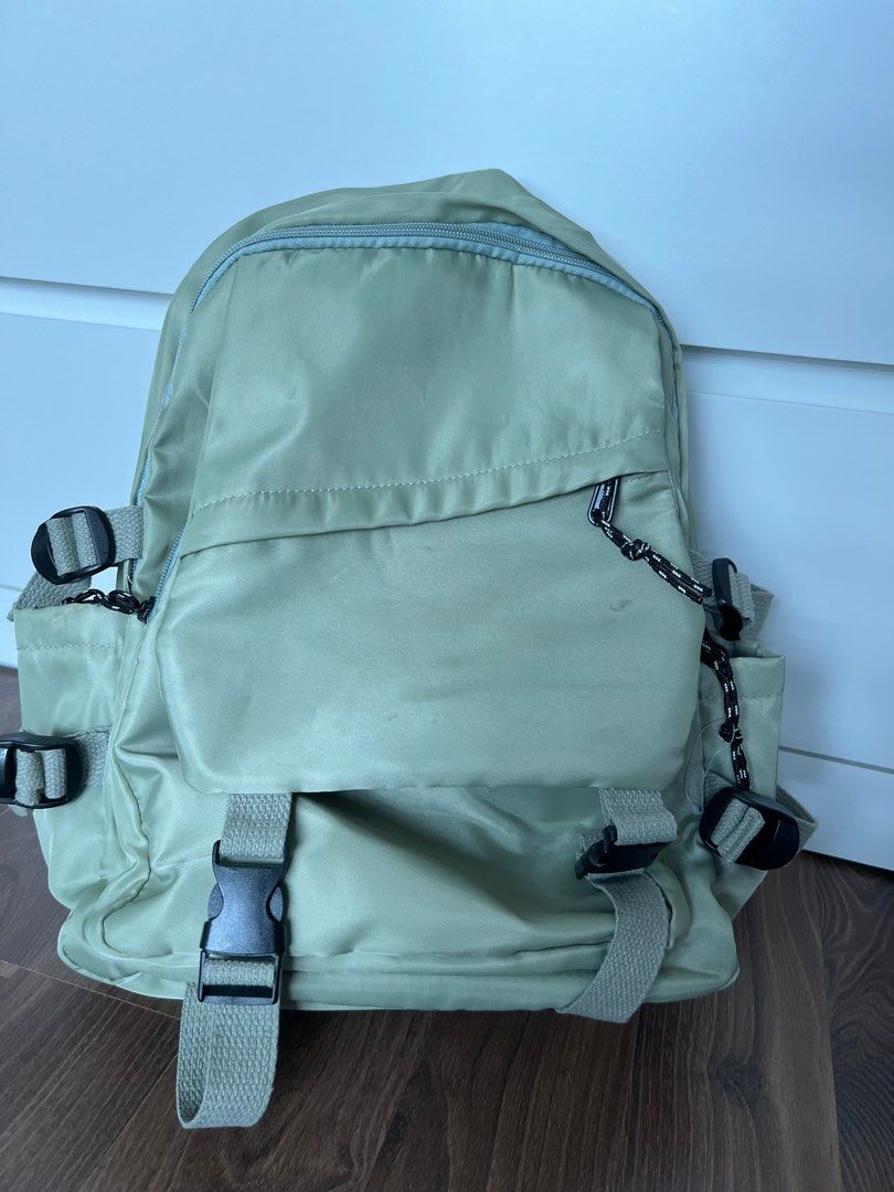 Kaison Mint Green Backpack, Women's Fashion, Bags & Wallets, Backpacks