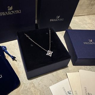 KALUNG SWAROVSKI - SWAROVSKI NECKLACE FULL SET ICONIC SWAN BRACELET GELANG  DIAMOND SWAN ANGSA GOLD DIAMOND BLUE PINK ORIGINAL 100%