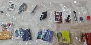 Kamen Rider Saber gachapon toys