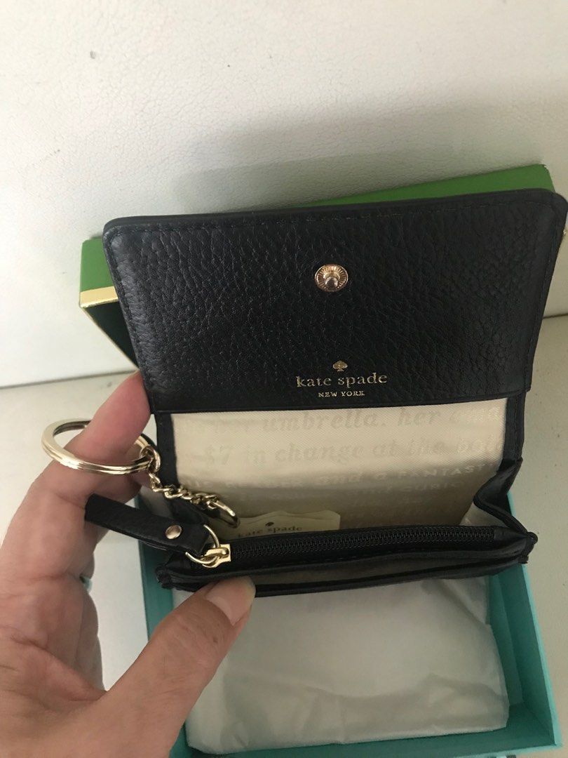 Kate Spade Small Wallet Key Pouch Women s Fashion Bags Wallets Wallets Card Holders on Carousell