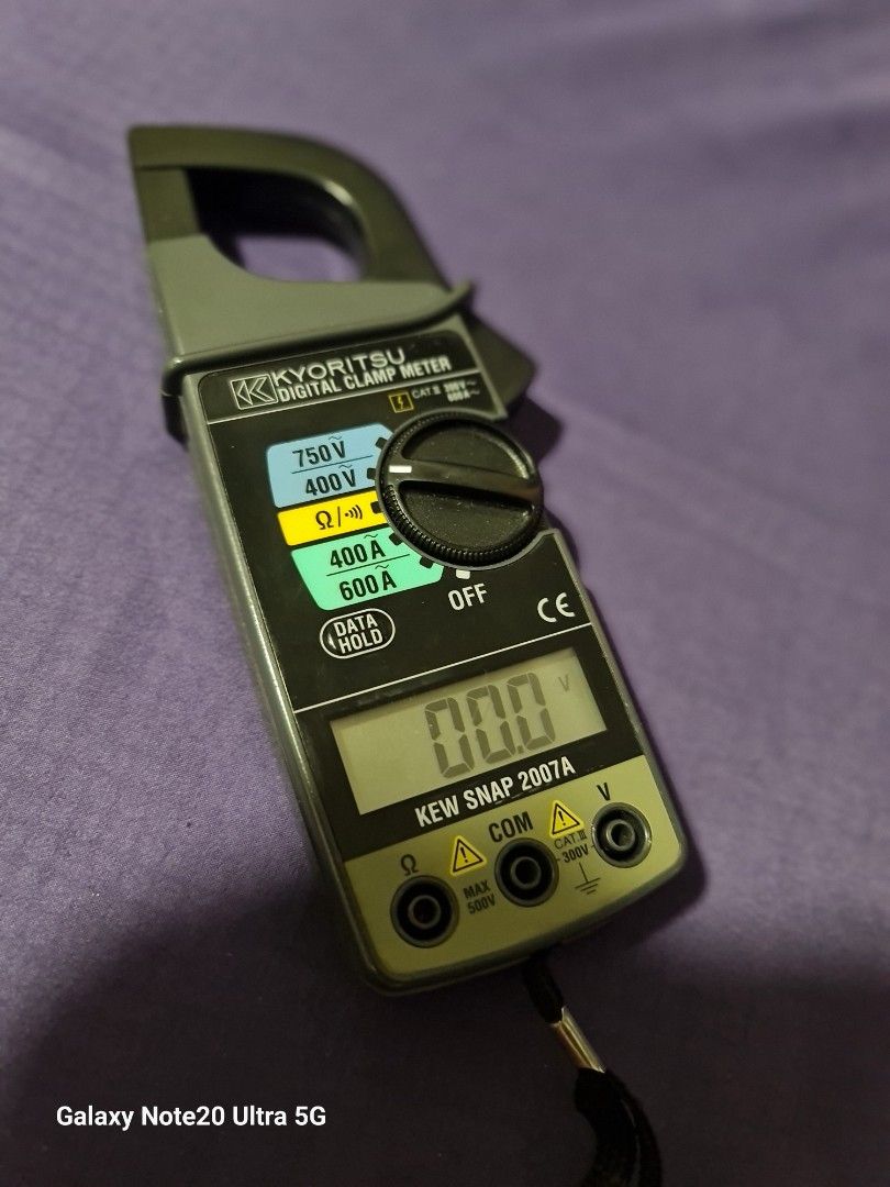 kyoritsu kew snap 2007A clamp meter, Furniture & Home Living, Home Improvement & Organisation