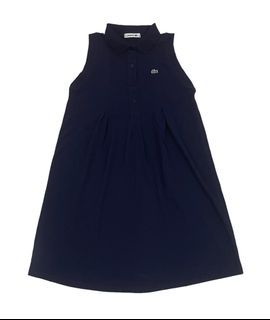 Lacoste Navy Blue Polo Dress