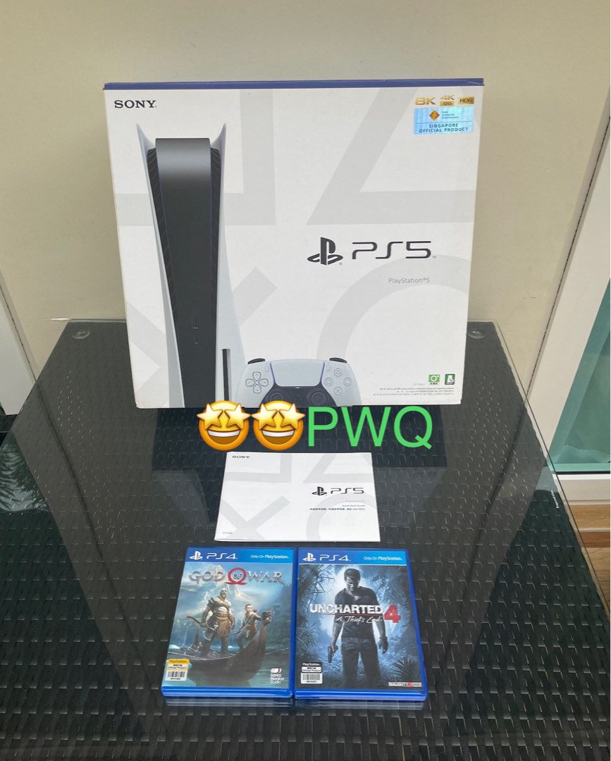 Lifetime Warranty PS5 Disc Edition Local Set + Free Game Playstation 5