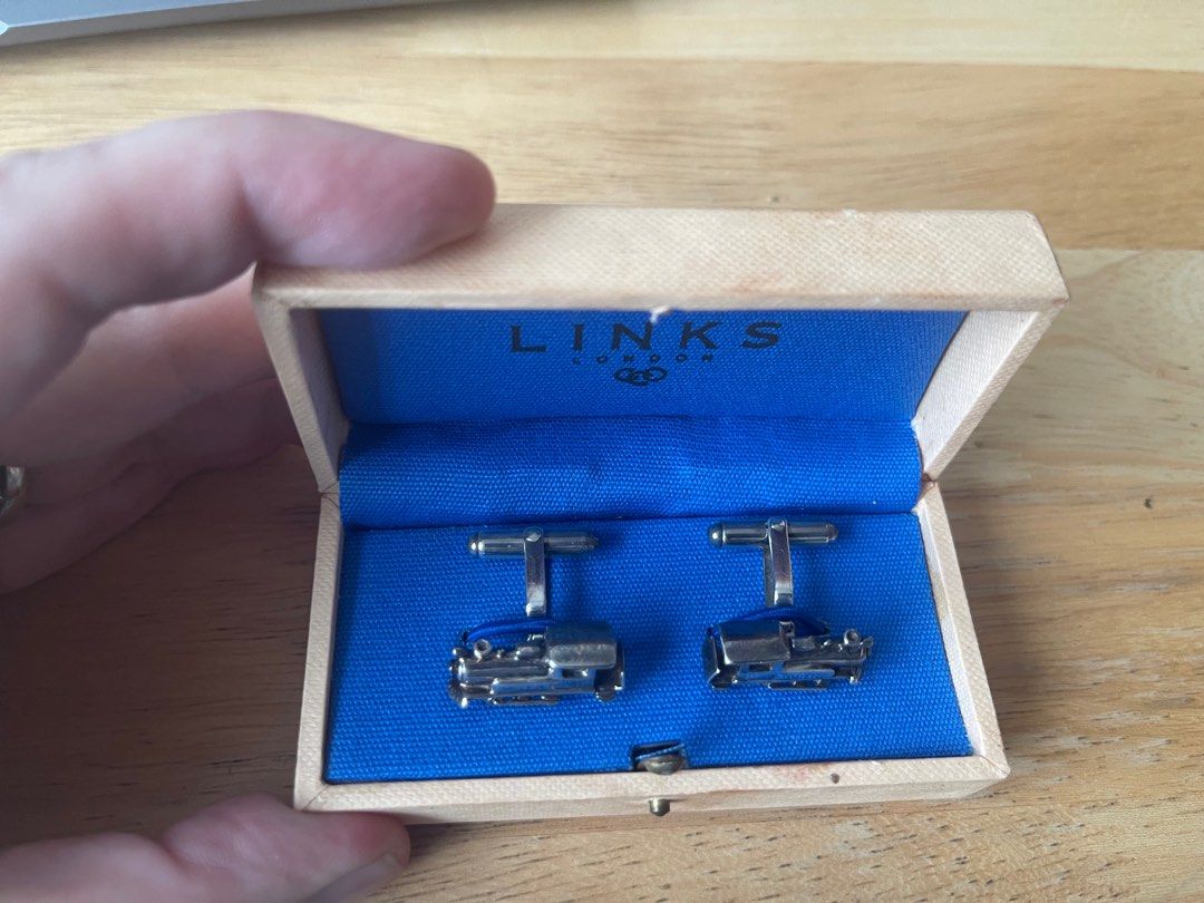 Links of london silver cufflinks clearance
