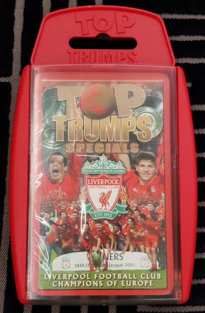 Top trumps liverpool fc clearance