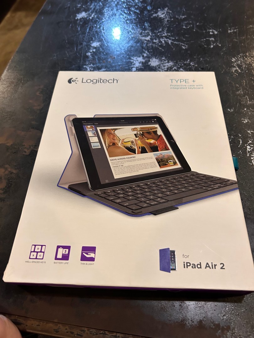 Logitech ipad Air 2 keypad cover, Mobile Phones & Gadgets, Mobile