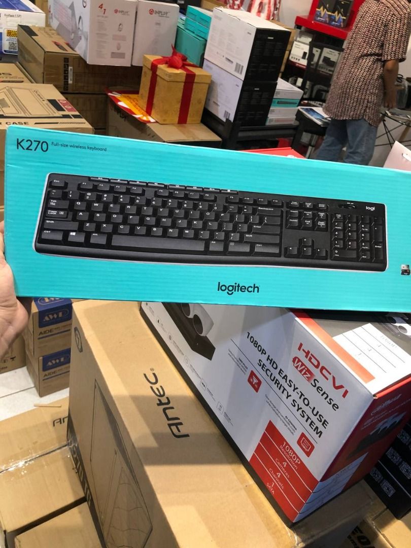 Logitech K270 Wireless Keyboard, Computers & Tech, Parts & Accessories ...