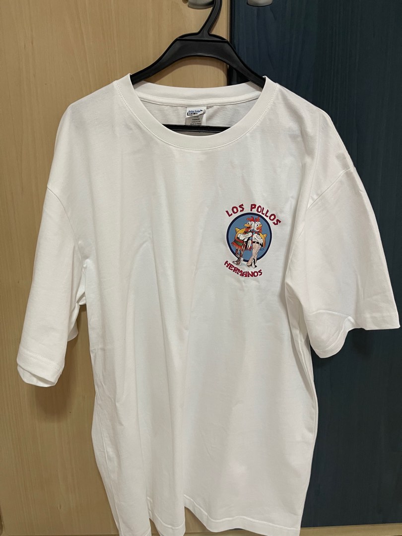 T-shirt imprimé drôle LOS POLLOS Hermanos hommes mode décontracté