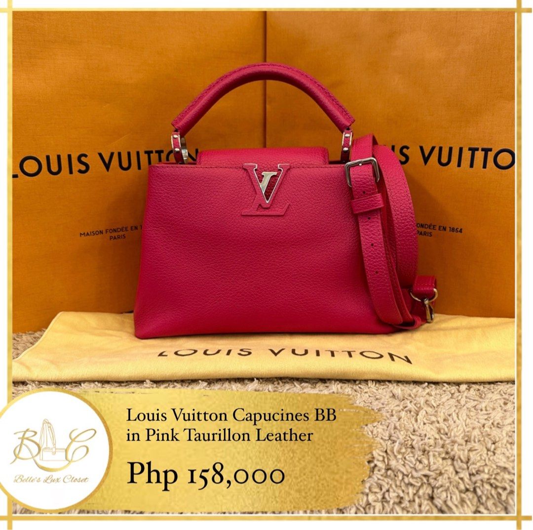 LV Capucine Mini (Yellow), Luxury, Bags & Wallets on Carousell